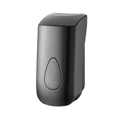 PlastiQline zeepdispenser 400ml navulbaar PQSoap4B - zwart, Doe-het-zelf en Verbouw, Sanitair, Nieuw, Verzenden