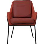 Leren eetkamerstoel Mix Duo - Kenia Burgundy en Toledo, Huis en Inrichting, Stoelen, Bohemian, Industrieel, Modern, Scandinavisch