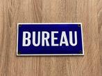 Bureau - Plaque - Emaille, Antiek en Kunst, Antiek | Wandborden en Tegels