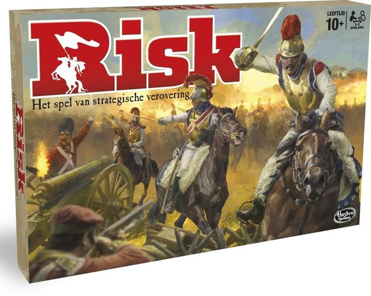 Risk Bordspel - Refresh | Hasbro - Gezelschapsspellen, Hobby en Vrije tijd, Gezelschapsspellen | Bordspellen, Nieuw, Verzenden