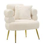 FAUTEUIL SOFFY PLUS MET KUSSEN CM 78X68X85, Huis en Inrichting, Fauteuils, Ophalen of Verzenden, Nieuw