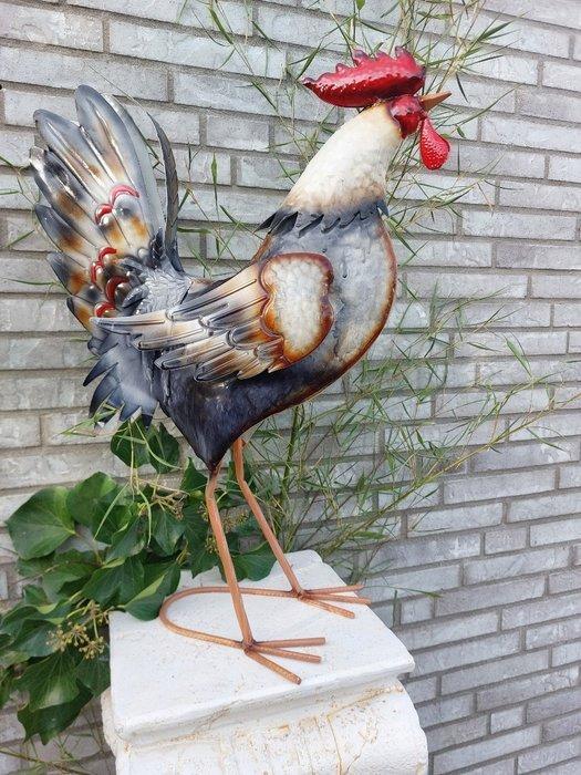 Beeld, Beautiful sculpture of a rooster - 60 cm - Metaal, Antiek en Kunst, Kunst | Designobjecten
