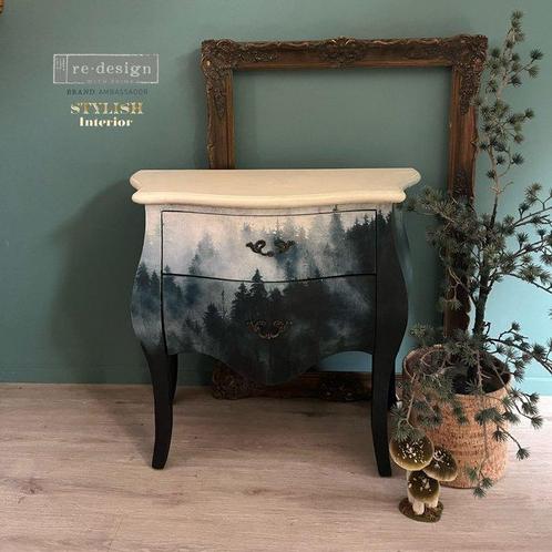 Stylish Interior - Ladekast - Hout - Twin peaks, Antiek en Kunst, Curiosa en Brocante