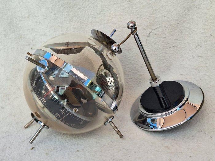 Weerstation - Metaal en plexiglas - Spoetnik model, Antiek en Kunst, Antiek | Wandborden en Tegels