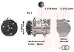 AIRCO COMPRESSOR VOOR ALFA ROMEO 145/146 930 1994-2001, Ophalen of Verzenden, Nieuw