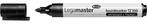 Legamaster TZ100 whiteboardmarker 1,5-3mm rond zwart, Nieuw, Verzenden