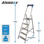 Alumexx ECO huishoudtrap, Doe-het-zelf en Verbouw, Ladders en Trappen, Verzenden, Nieuw, Trap