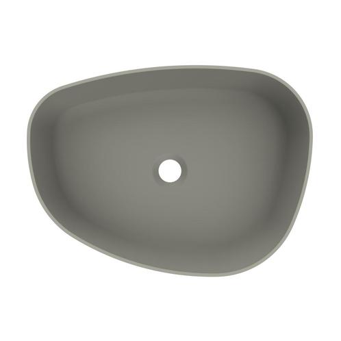 Waskom Arcqua Rocker Cast Marble 50x37 cm Organisch Rechts, Doe-het-zelf en Verbouw, Sanitair, Overige typen, Nieuw, Ophalen of Verzenden