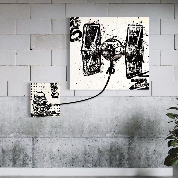 Moabit - Super Trooper VS TIE fighter X On the Move Again, Antiek en Kunst, Kunst | Designobjecten