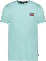 Geographical Norway T-shirt Ronde Hals Met Vlag Jaltimore, Verzenden, Nieuw, Groen