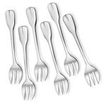 Déglon Set van 6 oestervorken – Drie-tandig ontwerp – R, Ophalen of Verzenden, Nieuw, Overige materialen, Bestekset