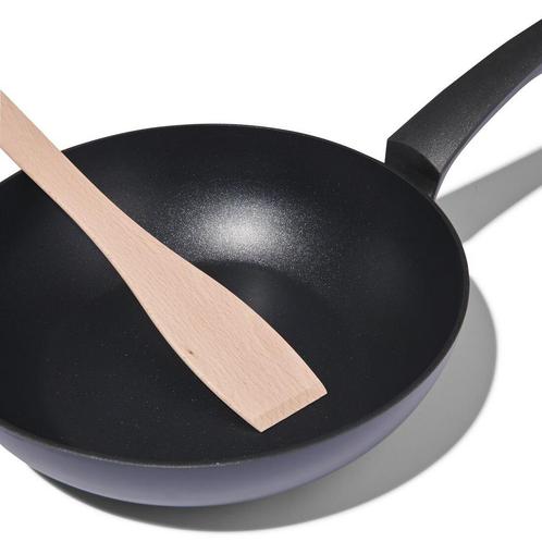 HEMA Wok Ø28cm Malmö aluminium, Huis en Inrichting, Keuken | Potten en Pannen, Nieuw, Verzenden