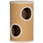 Krabpaal - Klimpaal - Ruim design - Pluche - Bruin-beige, Dieren en Toebehoren, Ophalen of Verzenden, Nieuw