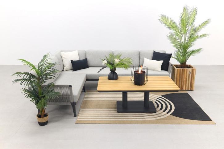 Durban/Medina teak verstelbare loungeset - hoekbank -, Tuin en Terras, Tuinsets en Loungesets, Loungeset, Nieuw, Hout, Verzenden