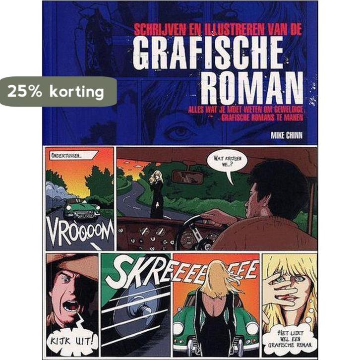 Schrijven en illustreren van de grafische roman M. Chinn, Boeken, Techniek, Gelezen, Verzenden