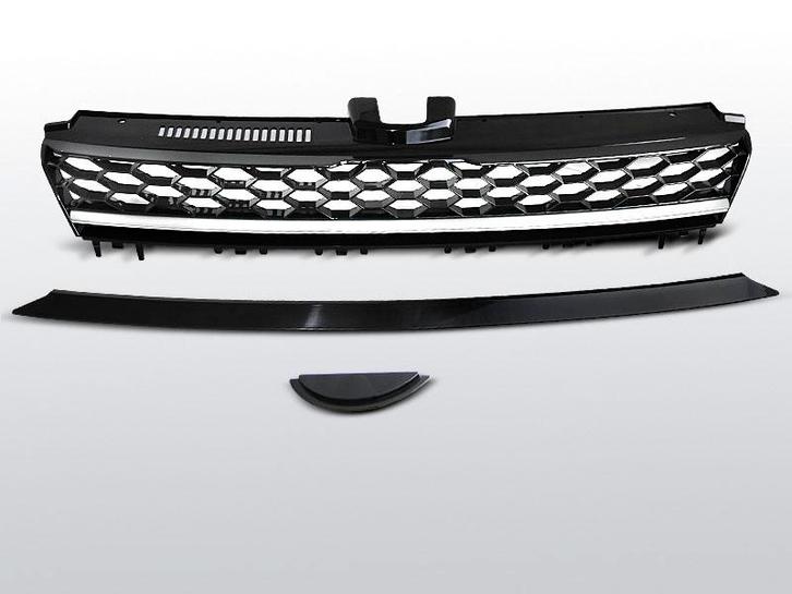 Grill | Volkswagen | Golf VII 2012-2017 | GTD-Look | chrome, Auto-onderdelen, Carrosserie en Plaatwerk, Nieuw, Volkswagen, Verzenden