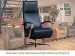 Leren relaxfauteuil Idol - Granada Blue (blauw) - Small, Huis en Inrichting, Fauteuils, Nieuw, Ophalen of Verzenden, 50 tot 75 cm