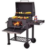 Houtskool Grillwagen | Barbecuewagen, 2 Grills, Verstelbare, Verzenden, Nieuw