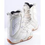 37 snowboard schoenen NITRO FADER, twin lacing system, white, Verzenden, Gebruikt