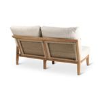 Loungeset Anais | zit rechts | teak naturel | naturel wevi.., Verzenden, Nieuw