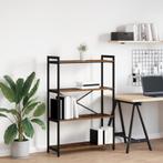 vidaXL Boekenkast Oud hout 80 x 30 x 118 cm Spaanplaat, Huis en Inrichting, Kasten | Boekenkasten, Minder dan 50 cm, Verzenden