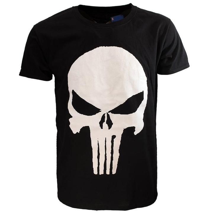 Marvel The Punisher Schedel T-Shirt - Officiële Merchandise, Kleding | Heren, T-shirts, Verzenden