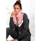 H.I.S Sweatvest met contraststrepen, loungepak, Kleding | Dames, Truien en Vesten, Verzenden, Nieuw