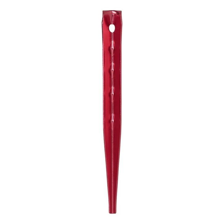 ProPlus Geribbelde aluminium tentharing - 18,5 cm - rood..., Caravans en Kamperen, Kampeeraccessoires, Nieuw, Ophalen of Verzenden