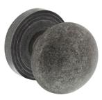 Intersteel knop op rozet vast gemonteerd met ril oud grijs, Doe-het-zelf en Verbouw, Deuren en Horren, Verzenden, Nieuw