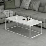 Asir 506MNR1203 Koffietafel Wit 120x60x42 cm van 119 voor 99, Huis en Inrichting, Ophalen of Verzenden, Nieuw