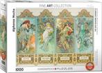 Four Seasons - Alphonse Mucha Puzzel (1000 stukjes) |, Verzenden, Nieuw