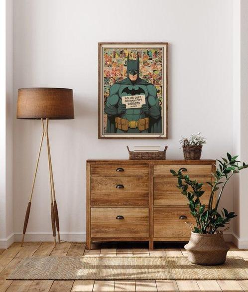 Kobalt (1970) - Batman arrested, Antiek en Kunst, Kunst | Schilderijen | Modern