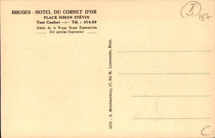 België - Bruges Brugge - Ansichtkaart (139) - 1900-1950, Verzamelen, Ansichtkaarten | Buitenland
