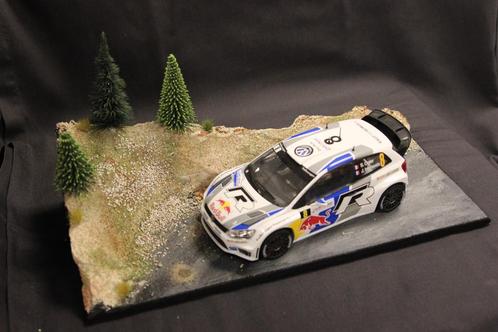 Diorama berg rally proef 1:18 #3, Hobby en Vrije tijd, Modelbouw | Figuren en Diorama's, Groter dan 1:35, Nieuw, Diorama, Ophalen of Verzenden