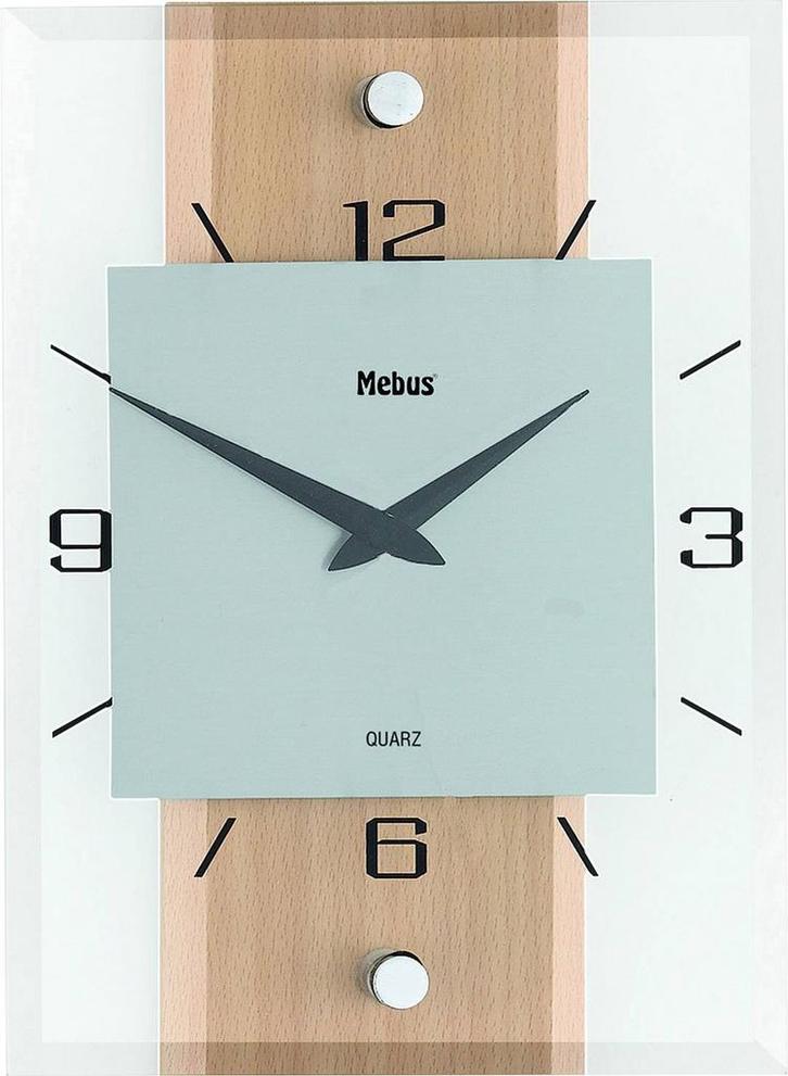 Classic Quartz Beech Wall Clock, Huis en Inrichting, Keuken | Keukenbenodigdheden