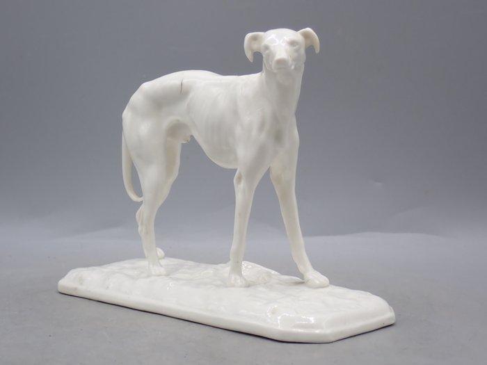 Nymphenburg - After Pierre Jules Mène - Figuur - Greyhound -, Antiek en Kunst, Antiek | Glas en Kristal