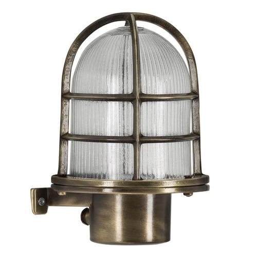 Scheepslamp Caspian I  Brons Buitenverlichting, Tuin en Terras, Buitenverlichting, Verzenden