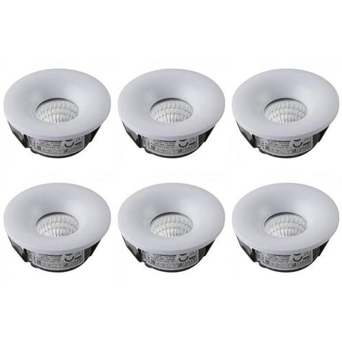 Voordeelpak LED Veranda Spot Verlichting 6 Pack - Inbouw, Huis en Inrichting, Lampen | Spots, Plafondspot of Wandspot, Nieuw, Led