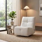 Relaxfauteuil Lazy | Off White, Ophalen of Verzenden, Nieuw