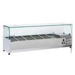Diverso By Diamond Opzetkoelvitrine | 5x 1/3 GN + 1x 1/2 GN, Ophalen of Verzenden, Nieuw