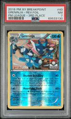 Greninja (BKP 40) – 3rd Place League Promo – PSA 7, Ophalen of Verzenden, Nieuw