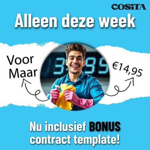 Start jouw eigen schoonmaakbedrijf – 7 simpele stappen!, Witgoed en Apparatuur, Stoomapparaten, Nieuw
