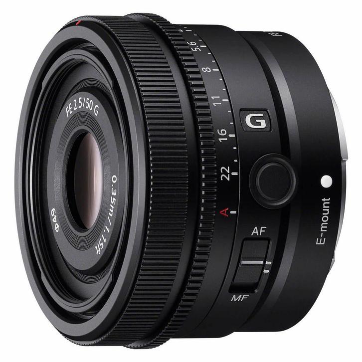 Sony FE 50mm f/2.5 G objectief (SEL50F25G) - Tweedehands, Audio, Tv en Foto, Fotografie | Lenzen en Objectieven, Standaardlens