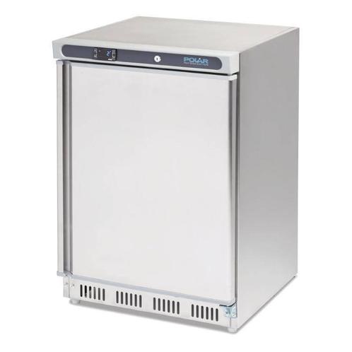 Polar RVS Voorraadvriezer | 140 Liter, Zakelijke goederen, Horeca | Keukenapparatuur, Verzenden