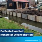 Kunststof Beschoeiing Steenschotten 140x110x5, Tuin en Terras, Ophalen of Verzenden, Zo goed als nieuw