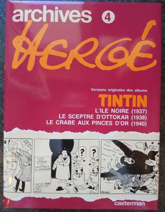 Tintin - Archives Hergé T4 + Fac-similé Tintin au Congo - 2, Boeken, Stripboeken