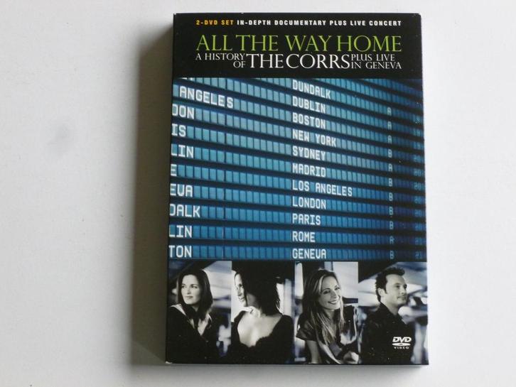 The Corrs - All the way home + Live in Geneva 2004 (2 DVD), Cd's en Dvd's, Dvd's | Muziek en Concerten, Zo goed als nieuw, Verzenden
