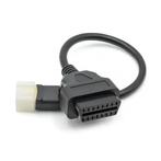 Delphi 6 Pins OBD - 16 Pins OBD2 Verloopkabel Motorfiets, Auto diversen, Verzenden, Nieuw