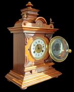 Pendule - Junghans - Hout, Messing - 1900-1910, Antiek en Kunst, Antiek | Klokken