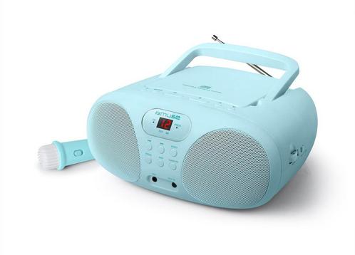 Muse MD-203KB - Boombox met radio/CD-speler en microfoon,, Audio, Tv en Foto, Mp3-spelers | Overige merken, Verzenden